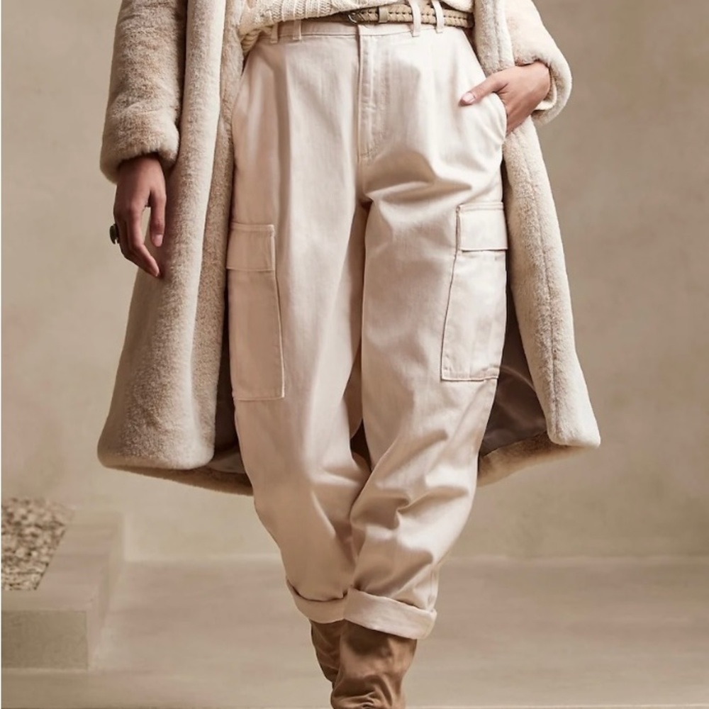 Banana Republic-Twill Cargo Pants